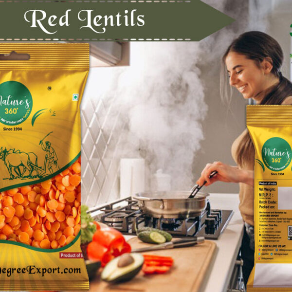 Nature's 360 Red lentils (Lal masoor dal)